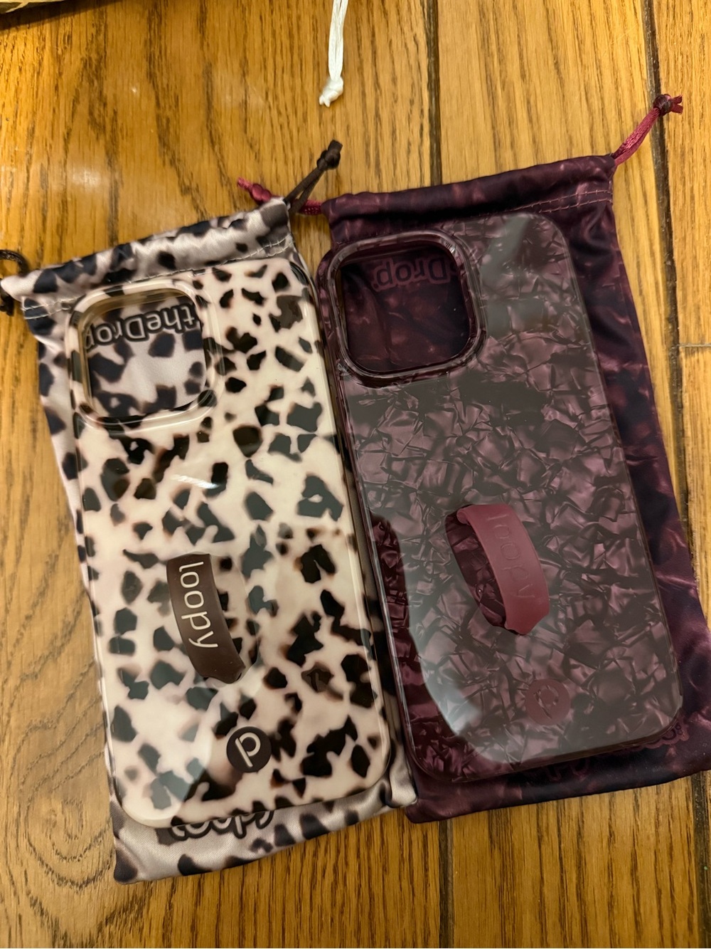 Loopy blonde tort and wine marble iPhone 16 pro max case